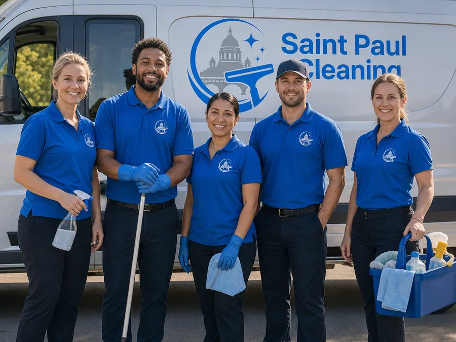 Saint Paul Cleaning crew in uniform
